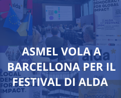 ASMEL VOLA A BARCELLONA PER IL FESTIVAL DI ALDA