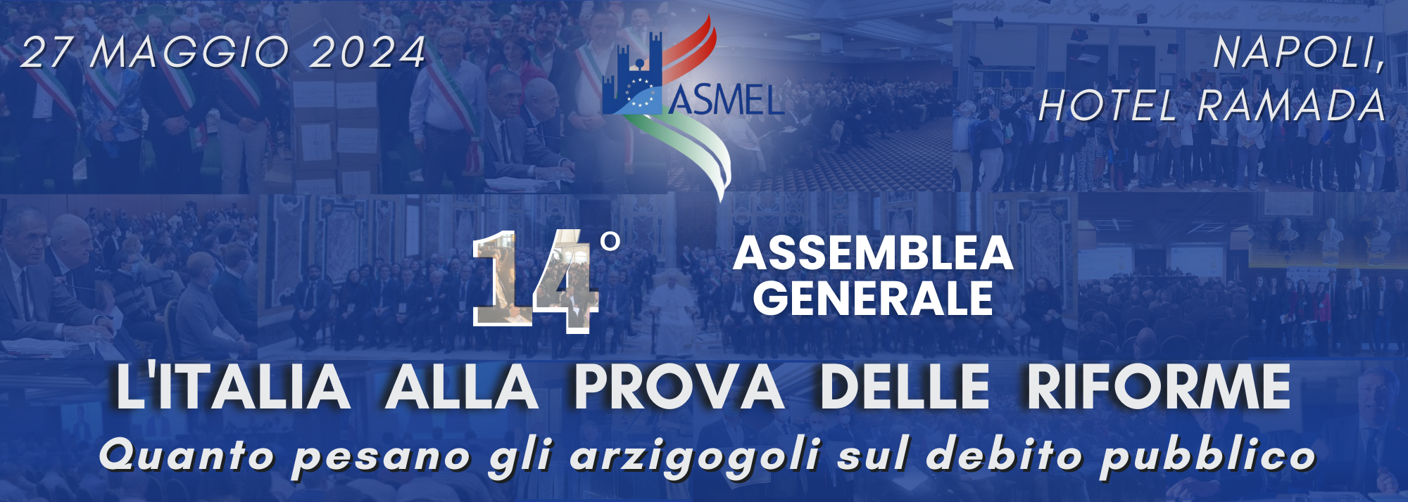 XIV Assemblea generale di ASMEL il 27 maggio