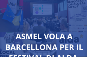 ASMEL VOLA A BARCELLONA PER IL FESTIVAL DI ALDA