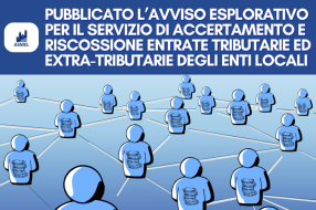 PUBBLICATO L’AVVISO ESPLORATIVO PER IL SERVIZIO DI ACCERTAMENTO E RISCOSSIONE ENTRATE TRIBUTARIE ED EXTRA-TRIBUTARIE DEGLI ENTI LOCALI