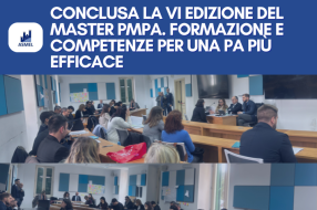 CONCLUSA LA VI EDIZIONE DEL MASTER PMPA. FORMAZIONE E COMPETENZE PER UNA PA PIÙ EFFICACE
